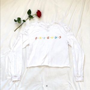 Friends Cropped long sleeve crop